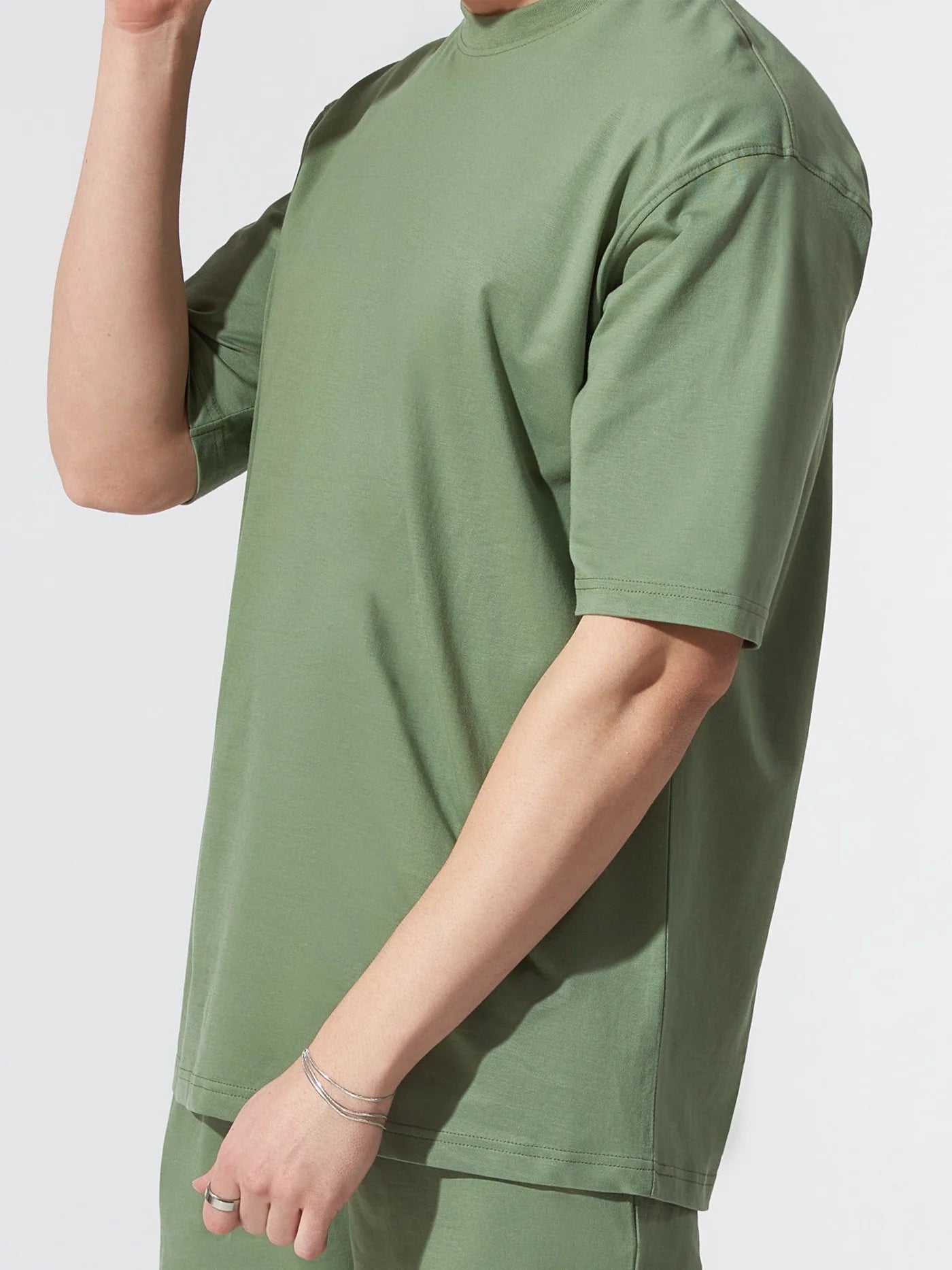 Hunter Green Over -Sized Tshirt