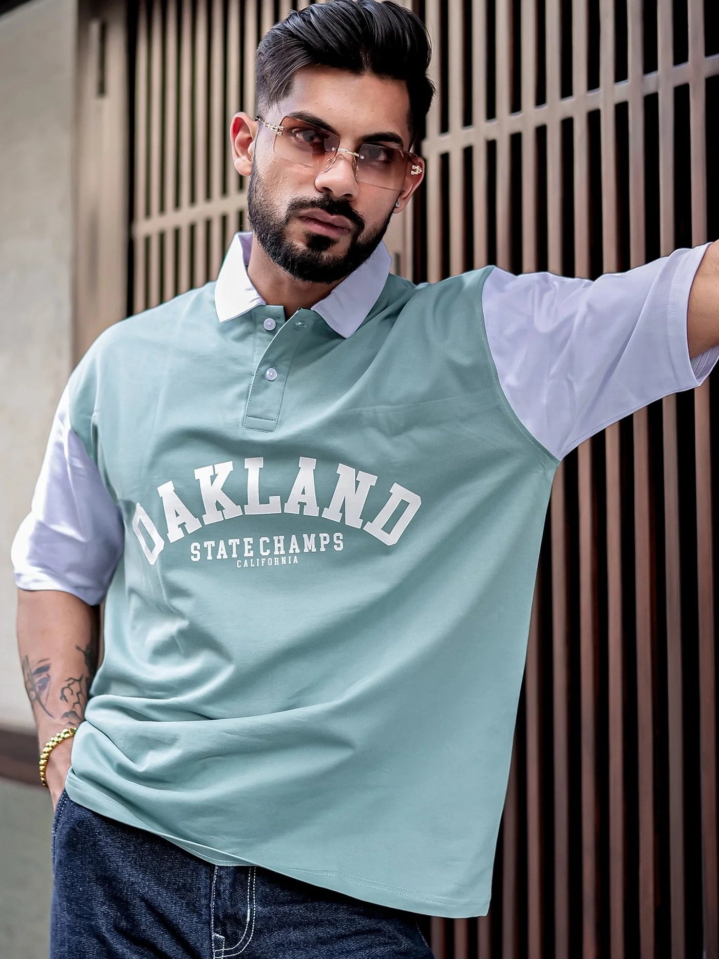 Oakland Berly Green Tshirt