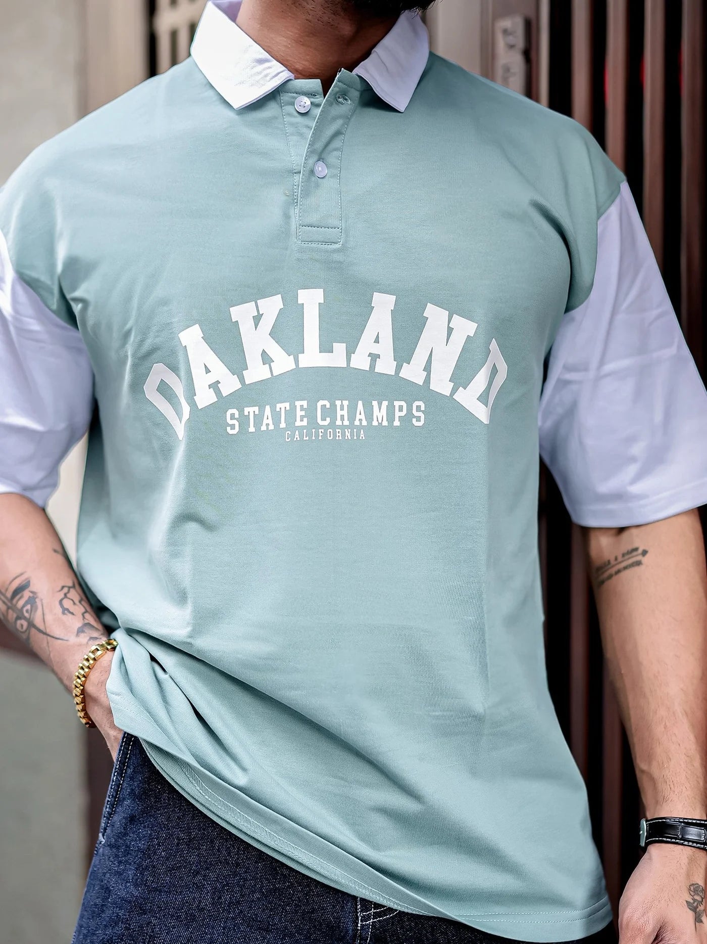 Oakland Berly Green Tshirt