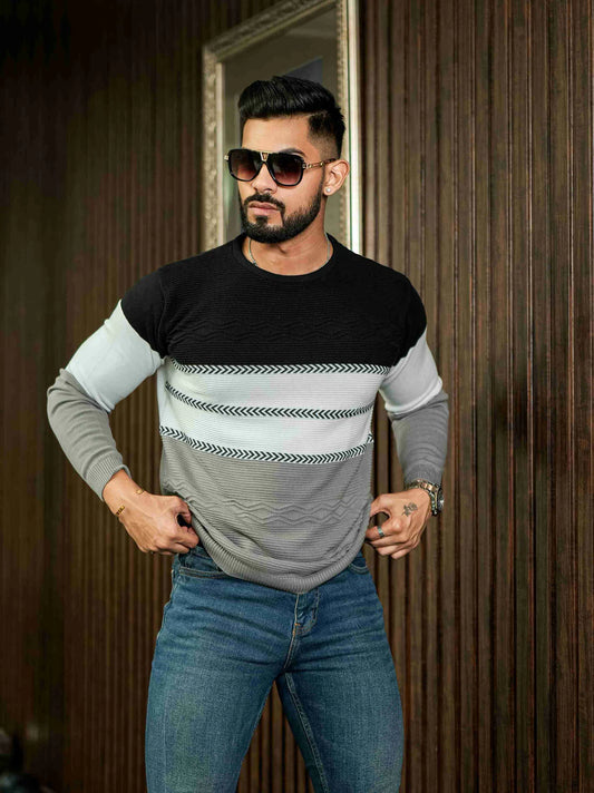 Multi Cotton Full Sleeve Premium T Shirt